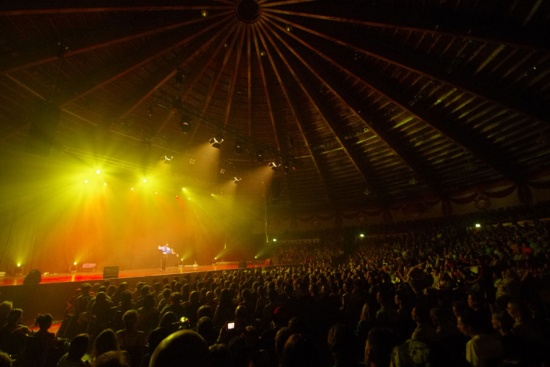 Im Circus Krone Bau München auf der Gala Show der Europäischen Jonglierconvention